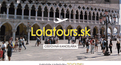 Desktop Screenshot of lolatours.sk